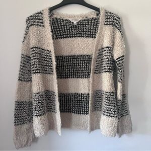 Cream & Black Charming Charlie Cardigan - Size M